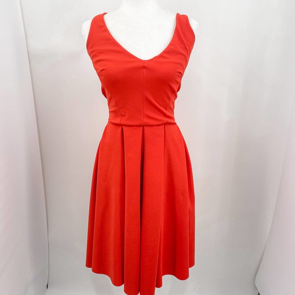 La Petite Robe di Chiara Boni Red Corie Dress IT 42 US 6 - Picture 3 of 15